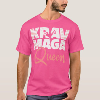 Camiseta Engraçado Krav Maga Queen Girl presentes mulheres