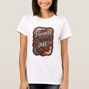Camiseta Engraçado Laranja MEUS PESSOAIS FAVORITOS ME CHAMA