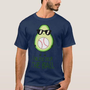 Camiseta Engraçado Legal Avocado Baseball