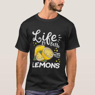 Camiseta Engraçado Lemon