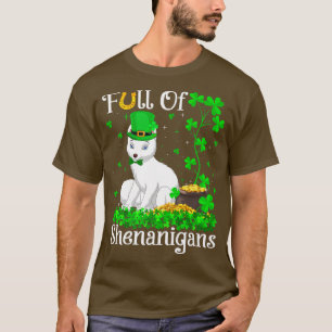 Camiseta Engraçado Leprechaun Shamrock Leaf Artic Para Rua