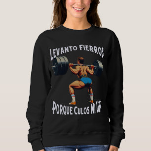 Camiseta Engraçado Levanto Fierros Culos Ni Uno Calaca