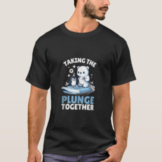 Camiseta Engraçado Levar A Punga Junto Com O Urso Polar