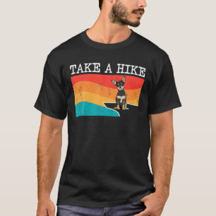 Camiseta Engraçado Levar Um Caminhão Negro Chihuahua Grá