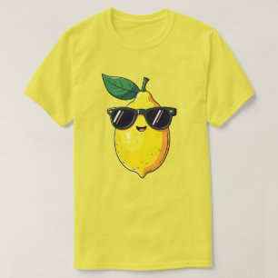 Camiseta Engraçado Limão Óculos de sol
