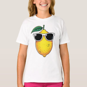 Camiseta Engraçado Limão Óculos de sol