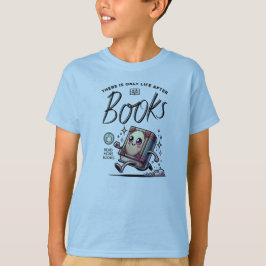 Camiseta Engraçado Livro Kawaii com citação Leia mais livro