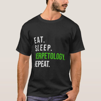 Camiseta Engraçado Lizard Gift Herpetologista come Herpetol