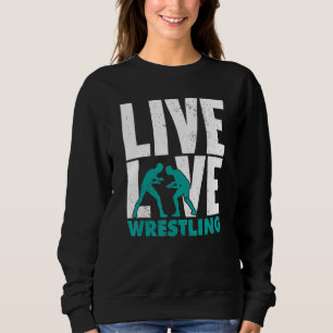 Camiseta Engraçado Luta De Amor Ao Vivo Para Mulheres E Eu
