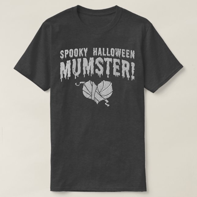 Camiseta Engraçado Mãe Monstro Impulso Figurino de Hallowee (Frente do Design)