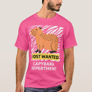 Camiseta Engraçado Mais Desejado Por Capybara