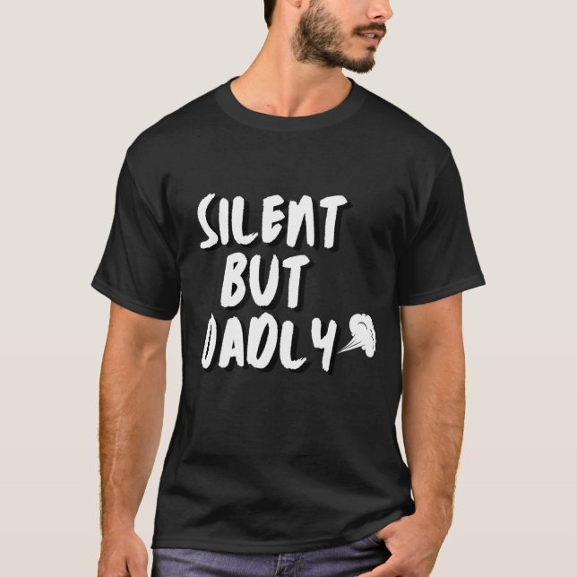 Camiseta Engraçado mais silencioso, mas triste - dia de os  (Frente)