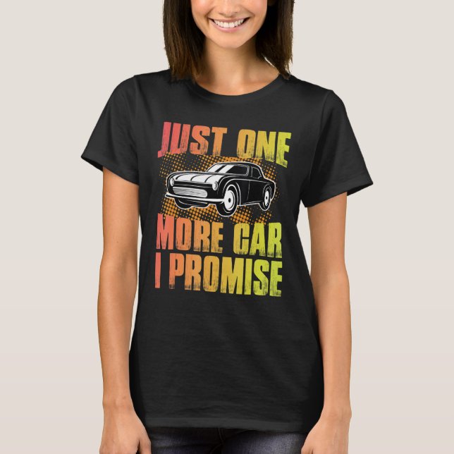 Camiseta Engraçado Mais Um Carro Que Prometo (Frente)