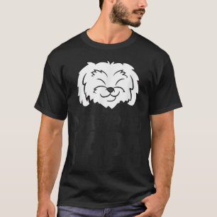 Camiseta Engraçado Maltipoo Papa Maltipoo