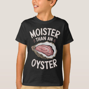 Camiseta Engraçado Mama Como Ostra Salgada Adulto Humor Sal