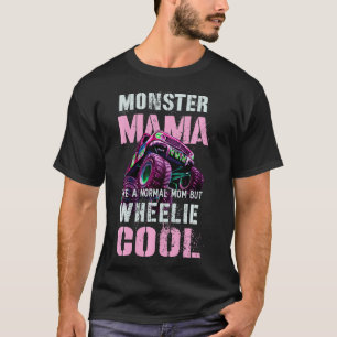 Camiseta Engraçado Mama de Caminhão do MONSTER Como a mãe n