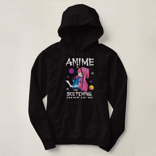 Camiseta Engraçado manga japonesa Otaku Apenas uma moça Cob (Frente do Design)