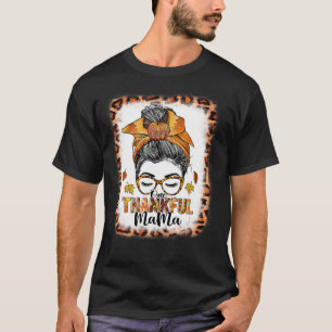 Camiseta Engraçado Mano Um Feliz Dia De outono Da Mamãe