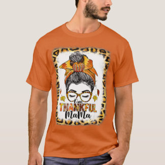 Camiseta Engraçado Mano Um Feliz Dia De outono Da Mamãe