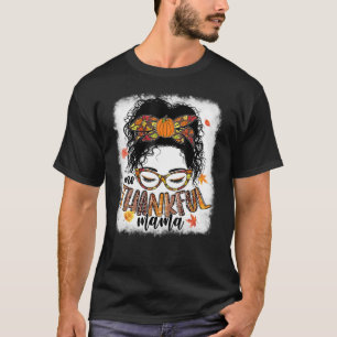 Camiseta Engraçado Mano Um Feliz Dia De outono Da Mamãe