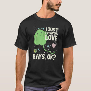 Camiseta Engraçado Manta Ray Lover Eu Só Estraguei Raios De