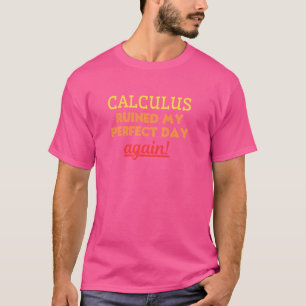 Camiseta Engraçado Matemática Álgebra Calcula Matemática Tr