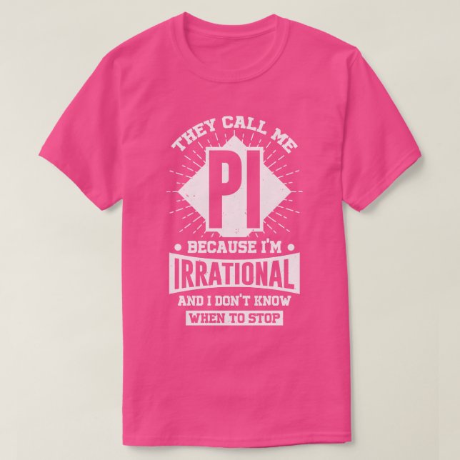 Camiseta Engraçado Math Pi Day Mathematician Gift (Frente do Design)