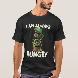 Camiseta Engraçado Me Alimente Sempre Com Fome Vênus Vira C
