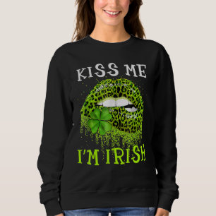Camiseta Engraçado me beije, sou o Dia de São Patrício irla