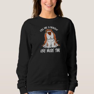 Camiseta Engraçado Me Chamar De Cão Raglan De Caça-Caça-Bea