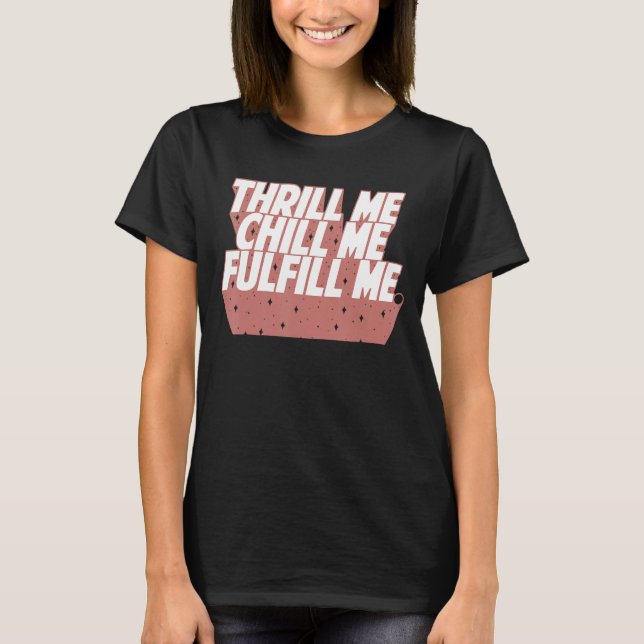 Camiseta Engraçado, me enche de vontade. (Frente)