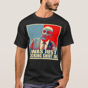 Camiseta Engraçado Meme Rudy Giuliani Tacking