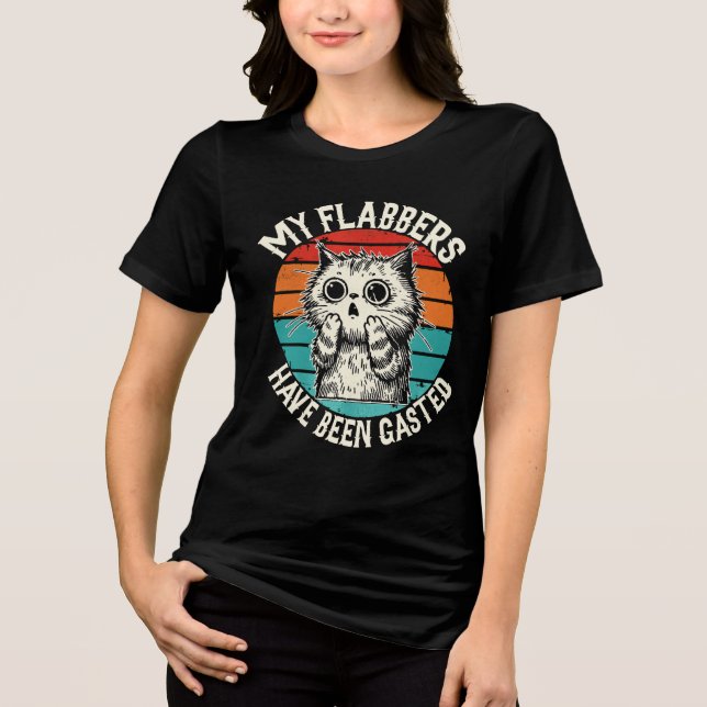 Camiseta Engraçado Memória De Gato Que Meus Flabores Foram  (Frente)