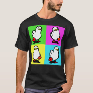 Camiseta Engraçado Memória Do Pato Para Homens Mulheres Eng
