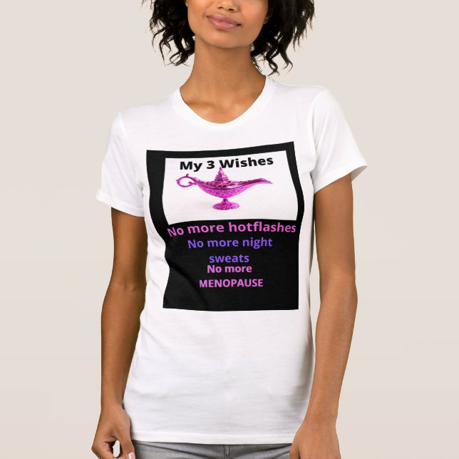 Camiseta Engraçado Menopausa (Frente)