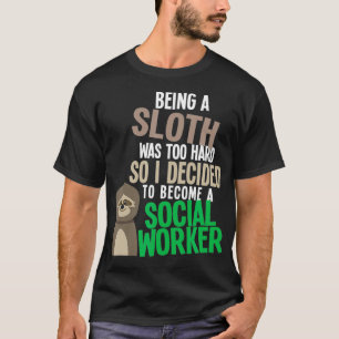 Camiseta Engraçado Mestrados de Estudantes de Trabalho Soci