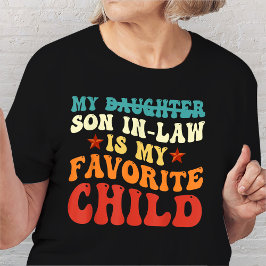 Camiseta Engraçado Meu Filho De Direito É Minha Família De