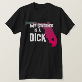 Camiseta Engraçado Meu Governador é um idiota