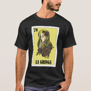 Camiseta Engraçado mexicano para garotas loiras - La Gringa