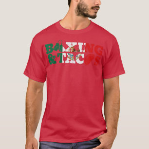 Camiseta Engraçado México Boxando Taco Presente Mexicano pa