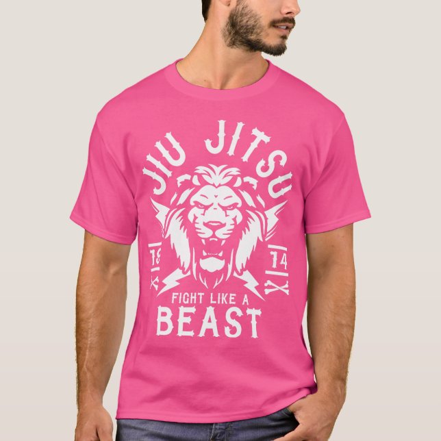 Camiseta Engraçado Mma Bjj Artes Marciais Esportes Jiu Jits (Frente)