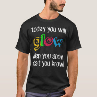 Camiseta Engraçado Modo De Dia De Teste No Professor Hoje V
