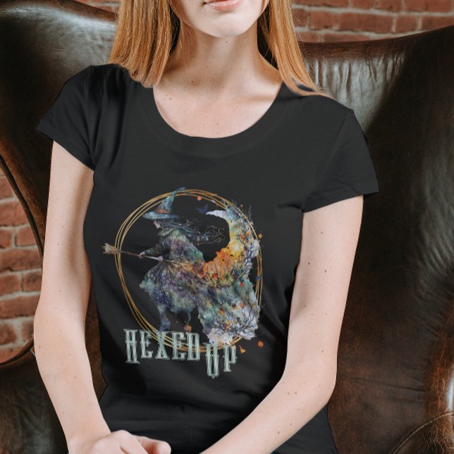 Camiseta Engraçado Moleza de Água Feiticeiras Brocas (Criador carregado)