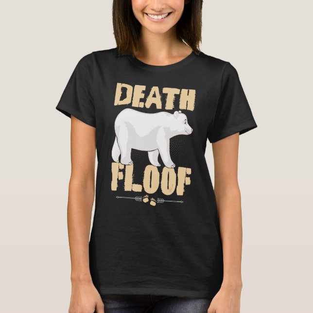 Camiseta Engraçado Morte do Urso Polar Cheia Memória (Frente)