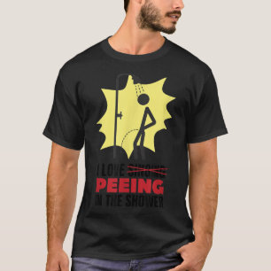 Camiseta Engraçado Mostrando Que Eu Adoro Cantando No Bicho