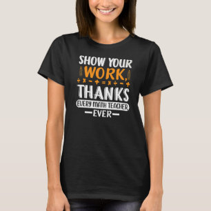 Camiseta Engraçado Mostre Seus Obrigados De Trabalho A Cada