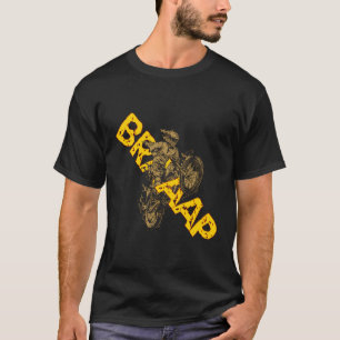 Camiseta Engraçado Motocross Jump Braap Dirt Bike