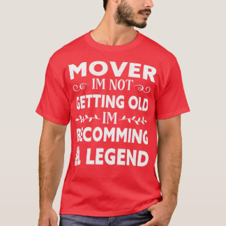 Camiseta engraçado Mover Truck Mover Mover Gift Mover Wife 