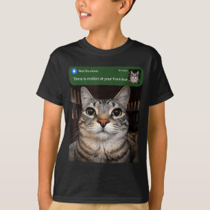 Camiseta Engraçado Movimento Ali Sua Porta Da Frente