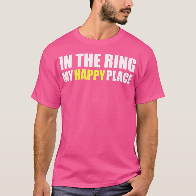 Camiseta Engraçado Muay Thai Boxing E Kickboxing (Frente)